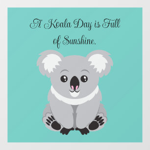 Vinilos Para Cristales Cute Koala Window Cling