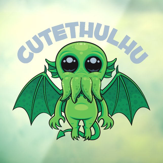 Vinilos Para Cristales Cutethulhu (Hoja 3)
