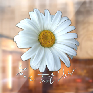 Vinilos Para Cristales Daisy Decal Personalizado Daisy Wild Daisy Window