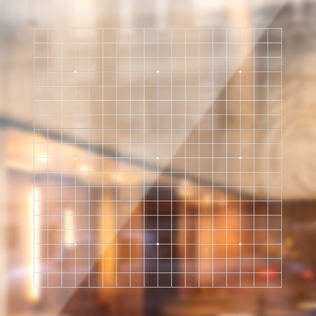 Vinilos Para Cristales Decal transparente de líneas blancas grabadas en g (Hoja 2)