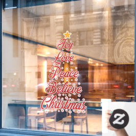 Vinilos Para Cristales Decoración de Navidad