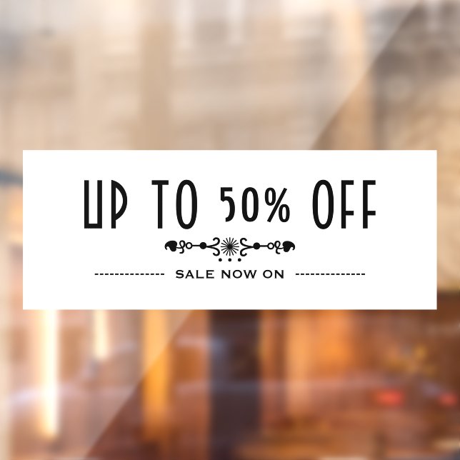 Vinilos Para Cristales Descuento comercial decorativo (Hoja 2)