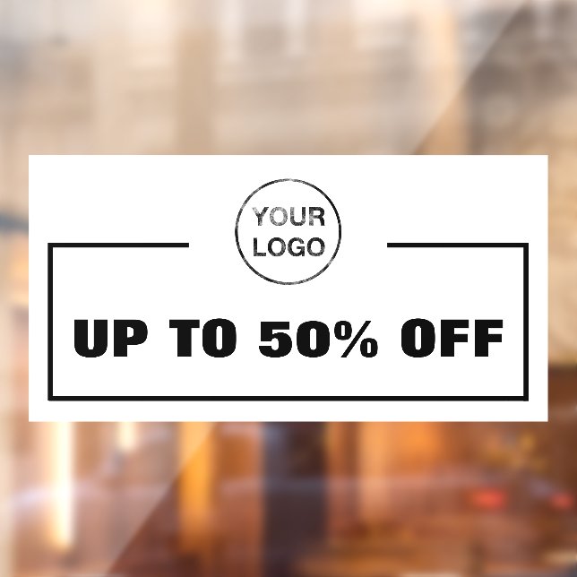 Vinilos Para Cristales Descuento comercial y logotipo comercial (Hoja 2)