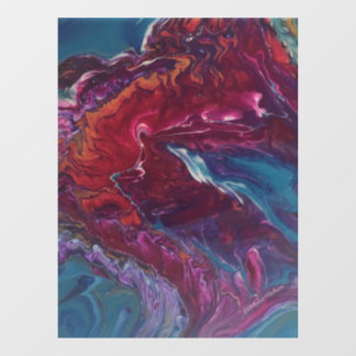 Vinilos Para Cristales Desde Dentro - Una Reproducción De Pintura Acrílic