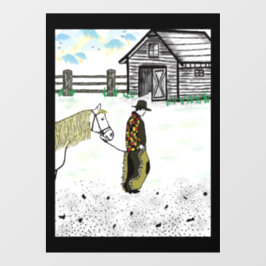 Vinilos Para Cristales Después de una equitación