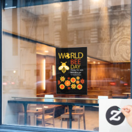 Vinilos Para Cristales Día Mundial de la Miel 20 de mayo