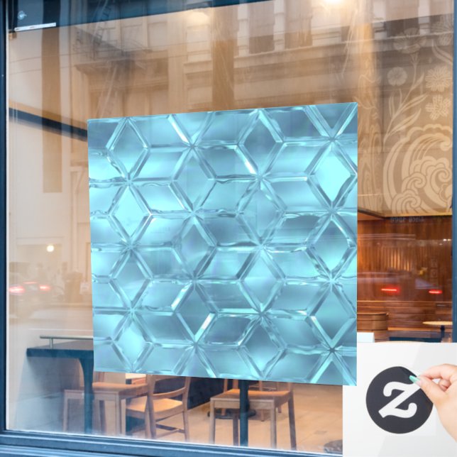 Vinilos Para Cristales Diamantes de cristal (Ventana de cafetería)