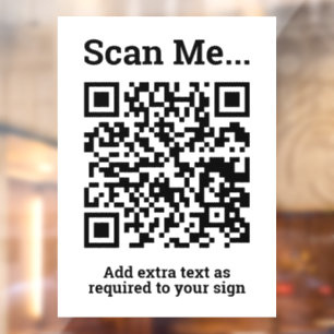Vinilos Para Cristales Diseño de código QR