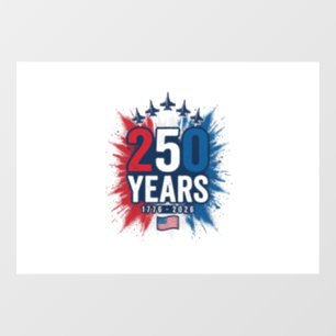 Vinilos Para Cristales Diseño vectorial del aniversario de los Jets Patri