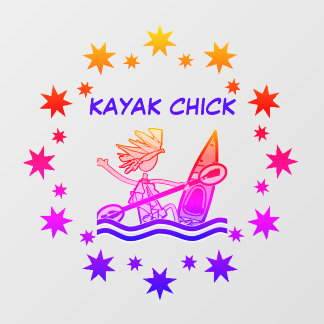 Vinilos Para Cristales Diseños y cosas de Kayak Chick