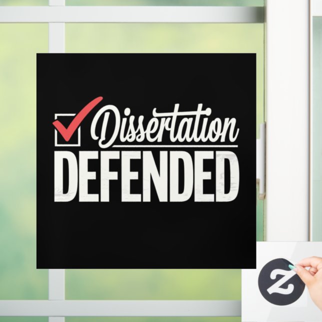 Vinilos Para Cristales Disertación Defendió la Graduación de Graduado de  (Hogar)