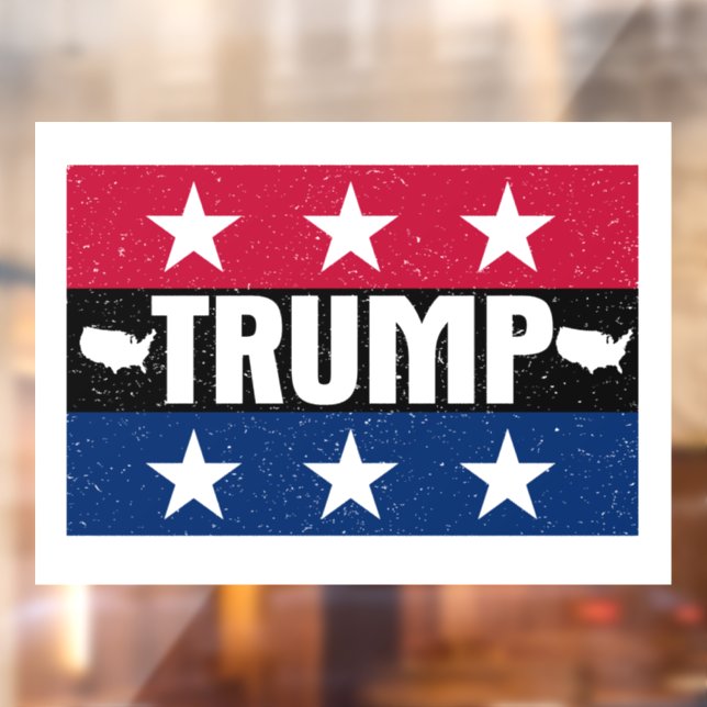 Vinilos Para Cristales Donald Trump (Hoja 2)