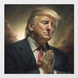 Vinilos Para Cristales Donald Trump Reza Por Estados Unidos