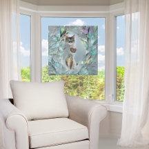 Dos Gatos De Vidrio Roto Faux Peeek