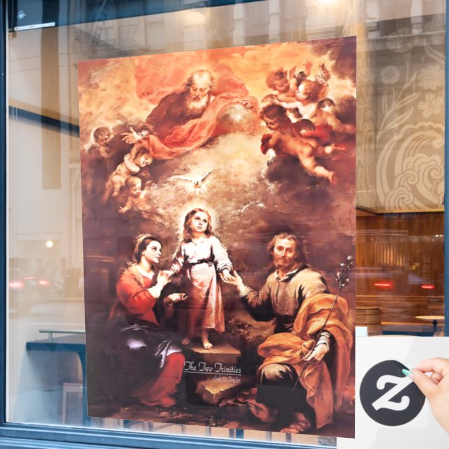 Vinilos Para Cristales Dos trinidades (Ventana de cafetería)