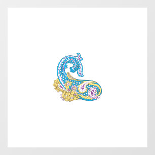 Vinilos Para Cristales Dot, Sherpa Blue, Golden Sand Design