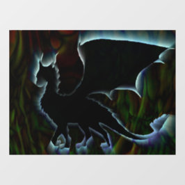 Vinilos Para Cristales Dragón de sombra