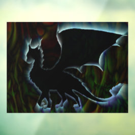 Vinilos Para Cristales Dragón de sombra