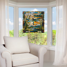 Dragonfly de vidrio con manchas falsas