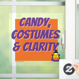 Vinilos Para Cristales Dulces, disfraces y claridad | Fiesta de Halloween