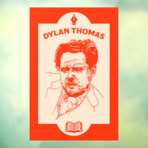 Vinilos Para Cristales Dylan Thomas Welsh Poet