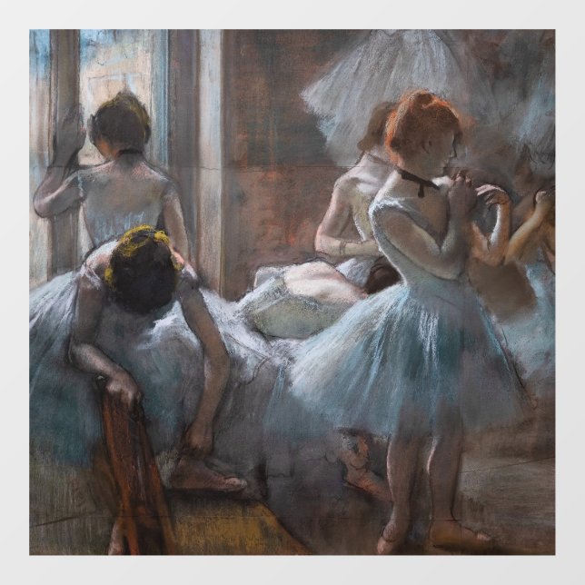 Vinilos Para Cristales Edgar Degas - Bailarinas (Hoja)