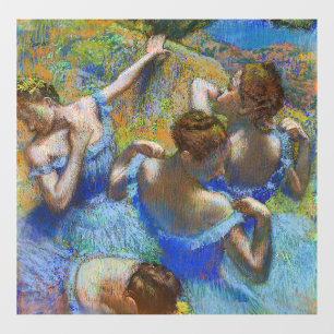 Vinilos Para Cristales Edgar Degas - Bailarinas azules