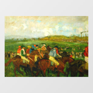 Vinilos Para Cristales Edgar Degas Horseback Riding