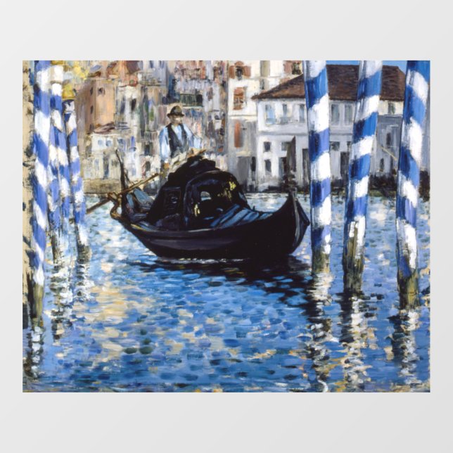 Vinilos Para Cristales Edouard Manet - Gran Canal, Venecia (Hoja)