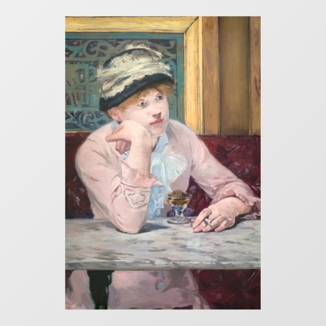 Vinilos Para Cristales Edouard Manet - Plum Brandy (Hoja)