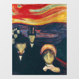 Vinilos Para Cristales Edvard Munch - Ansiedad