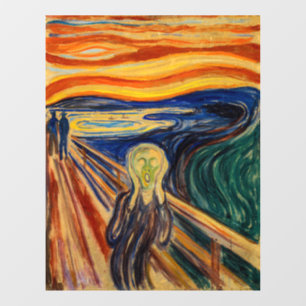 Vinilos Para Cristales Edvard Munch - El Grito 1910