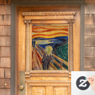 Vinilos Para Cristales Edvard Munch - El Grito 1910