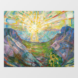 Vinilos Para Cristales Edvard Munch - The Sun 1916