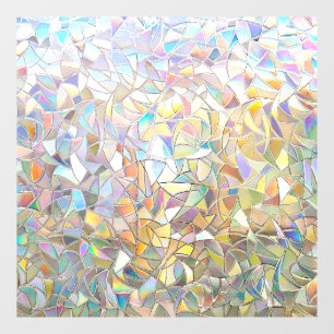 Vinilos Para Cristales Efecto de vidrio tintado prismático - Arcoíris pri