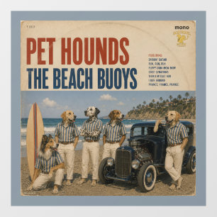 Vinilos Para Cristales El Álbum de Beach Buoys: una parodia