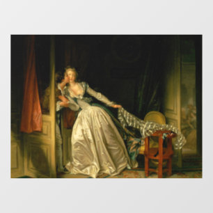 Vinilos Para Cristales El beso robado Fragonard