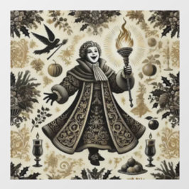 Vinilos Para Cristales El espejismo del presente navideño