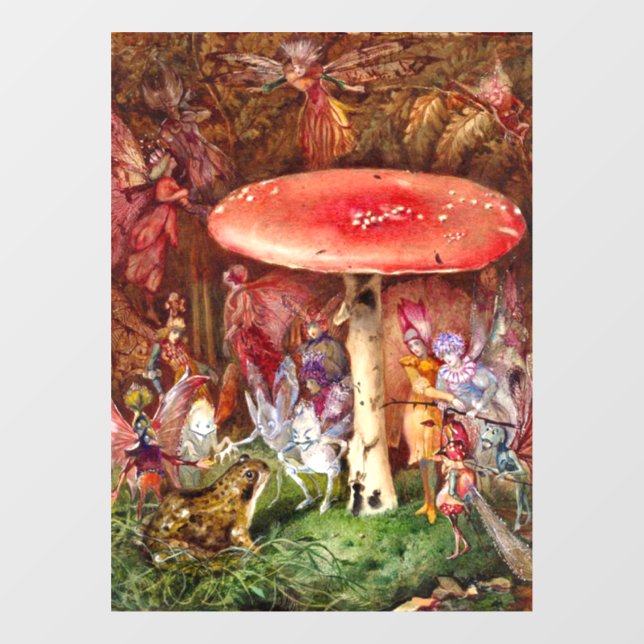 Vinilos Para Cristales El intruso John Anster Fitzgerald (Hoja)