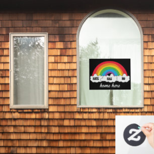 Vinilos Para Cristales El odio LGBT no tiene hogar aquí