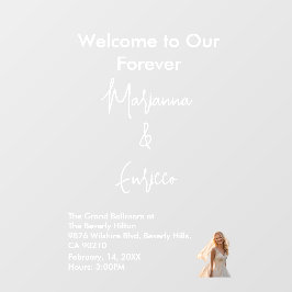 Vinilos Para Cristales Elegant White Weddings Celebrating Love Romance