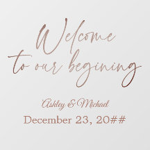 Elegante guión caligráfico simple bohemio moderno