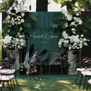 Vinilos Para Cristales Elegante, letra de escritura a mano, Boda