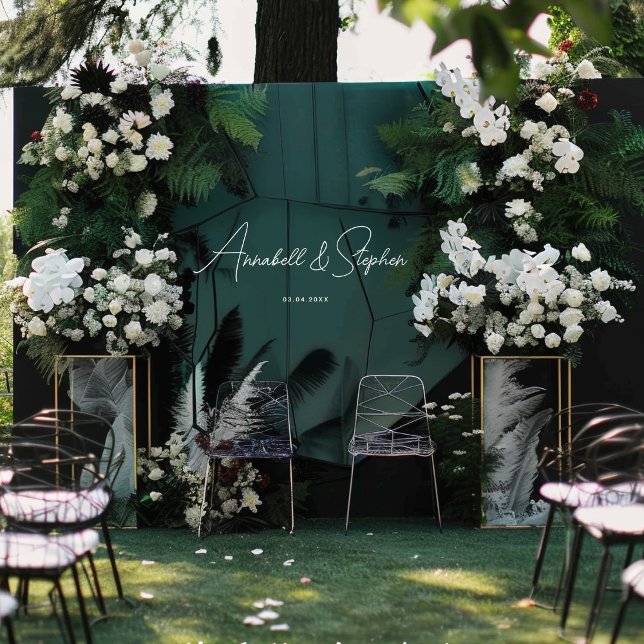 Vinilos Para Cristales Elegante, letra de escritura a mano, Boda (Subido por el creador)