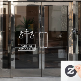 Vinilos Para Cristales Empresa de abogados Personalizado de negocios