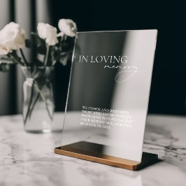 Vinilos Para Cristales En la memoria amorosa Rótulo de la pantalla de esp