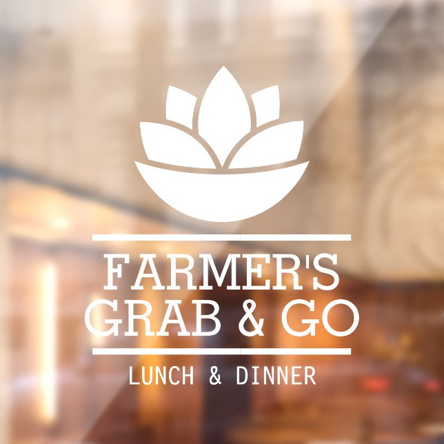 Vinilos Para Cristales Ensalada saludable Comida de vegetales, restaurant (Hoja 2)