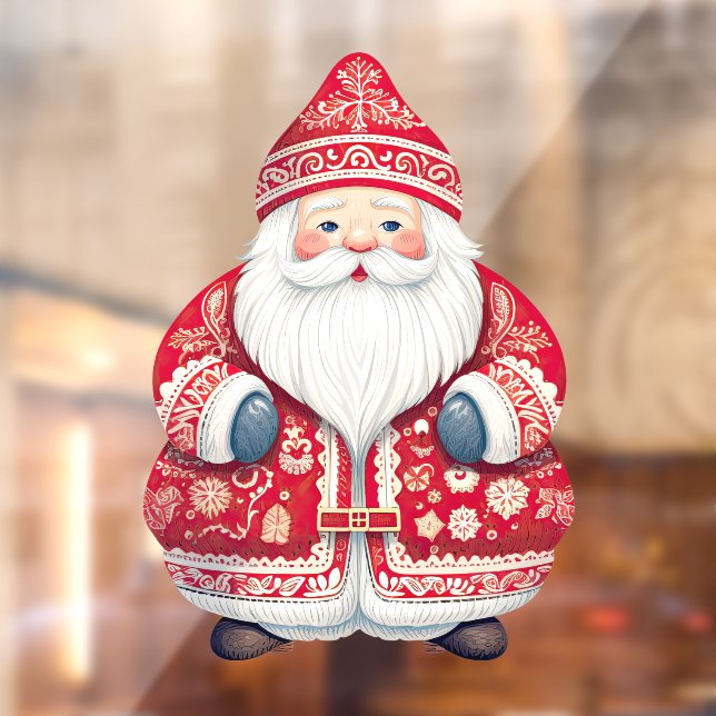 Vinilos Para Cristales Escandinavia Santa Window Cling (Hoja 2)