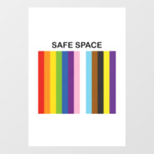Espacio seguro para el orgullo gay con colores inc