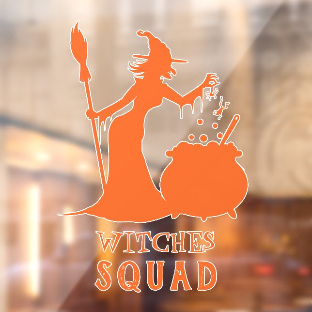 Vinilos Para Cristales Espeluznante Bruja Potion Halloween Party (Hoja 2)